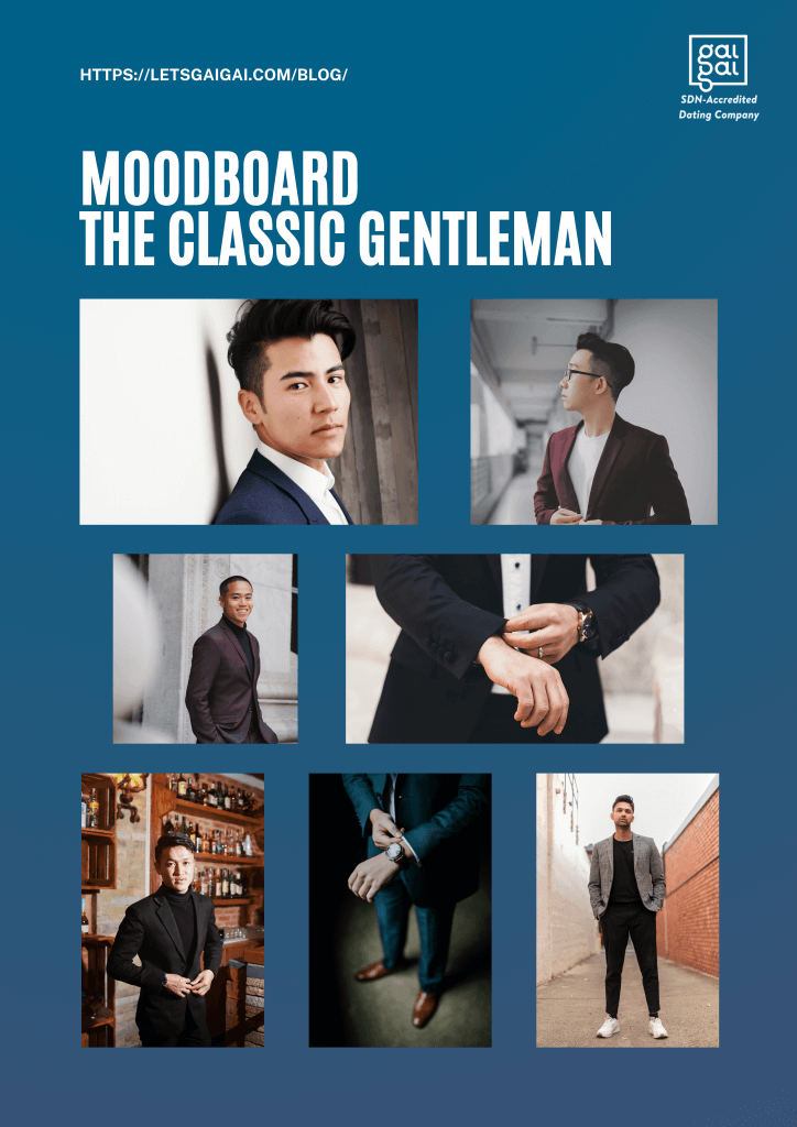 Moodboard
The Classic Gentleman
first date style guide for men
