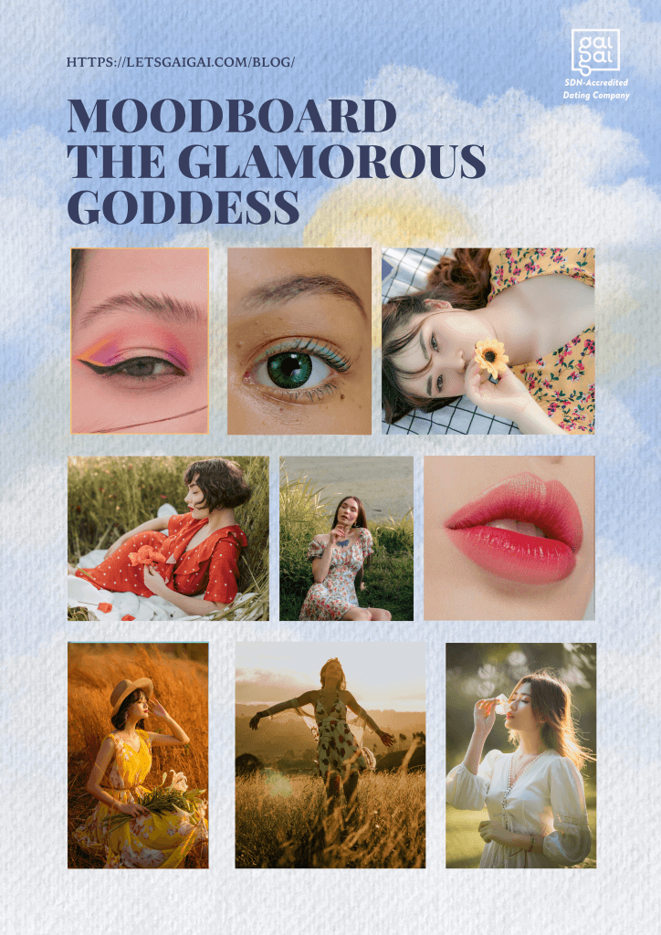 Moodboard The Glamorous Goddess