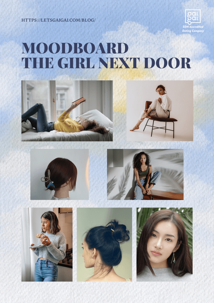 Moodboard The Girl Next Door